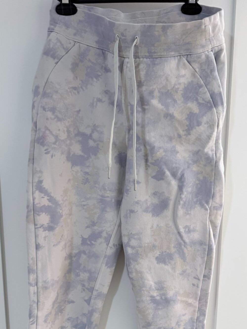Lululemon Tie Dye Joggers Lavender Gray Size 8